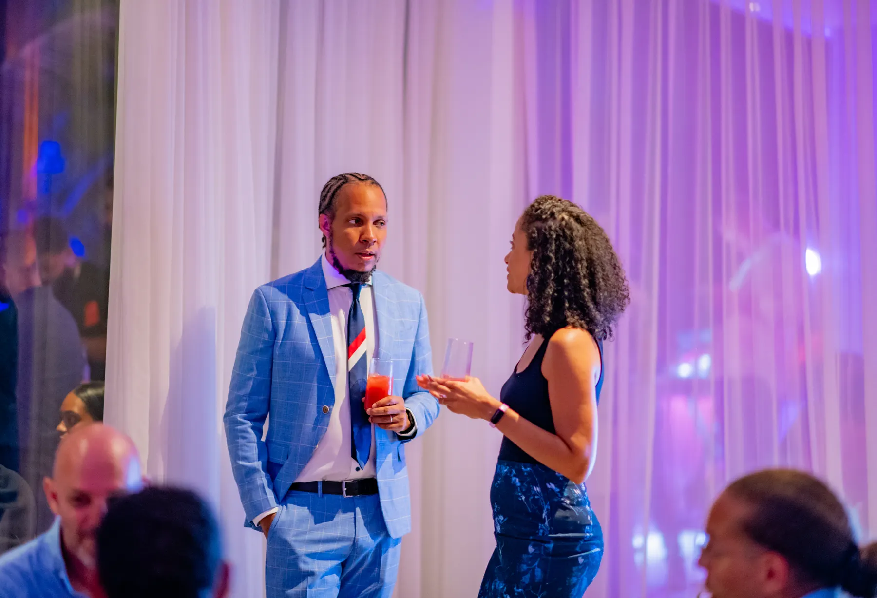 Adric Walter networking at the Business Villa