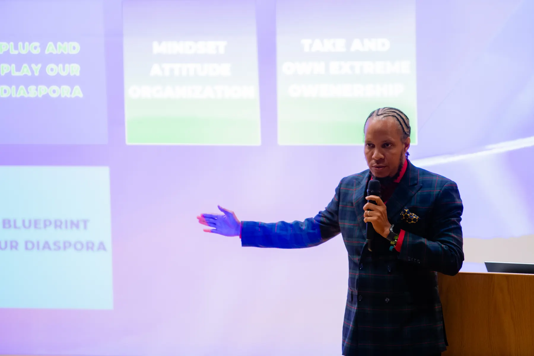 Adric Walter explaining the vision