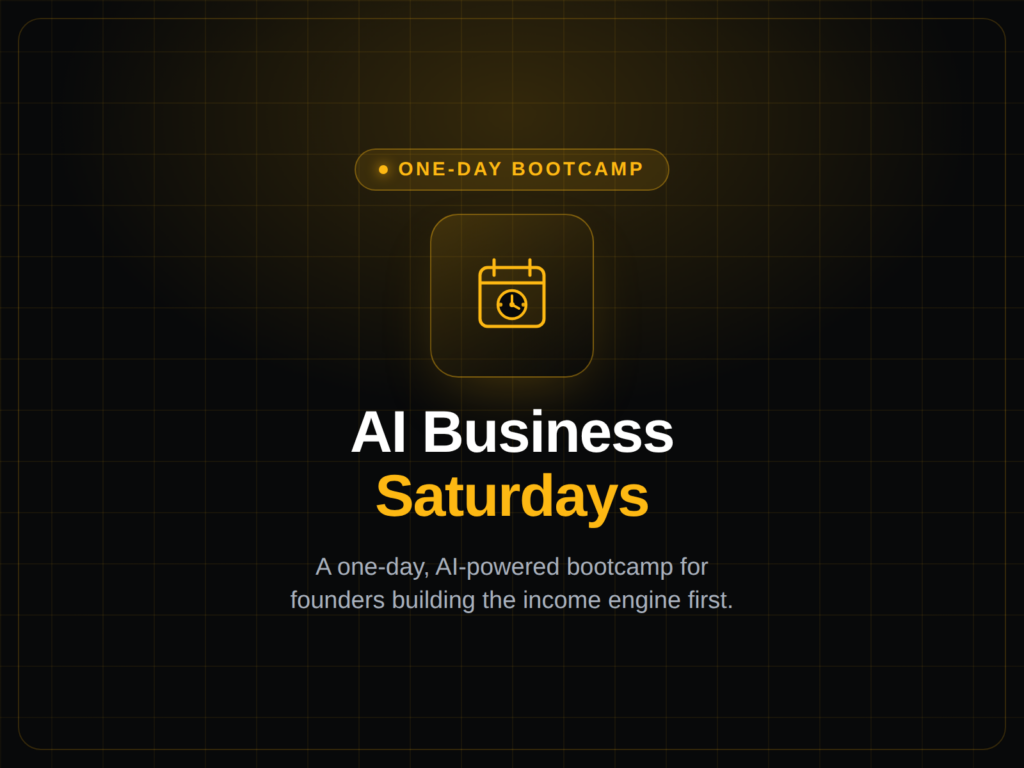 AI Business Saturdays