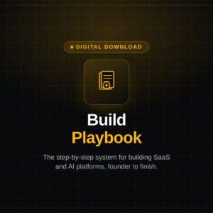Build Playbook (Digital Download)